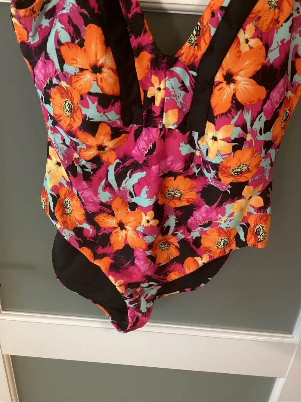 Sunproof by Weatherproof Tropical Floral One Piece -Size 11- NWT! - Beautiful
